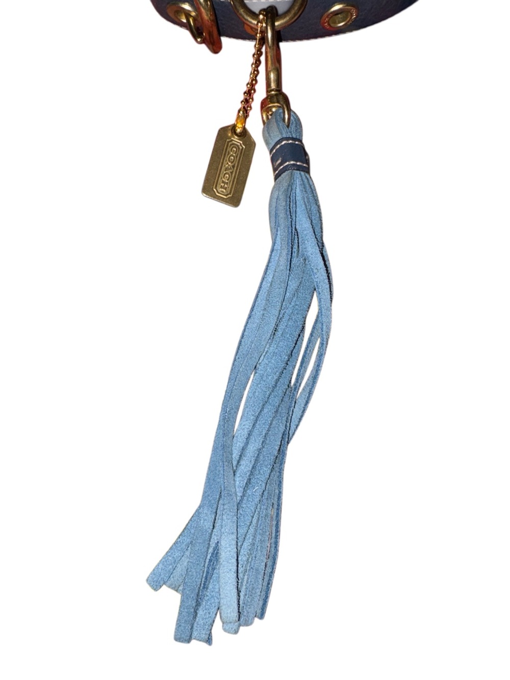 Coach Vintage 2004 Legacy Soft Slim Suede Duffle Convertible in Chambray 1419 - Picture 8 of 10